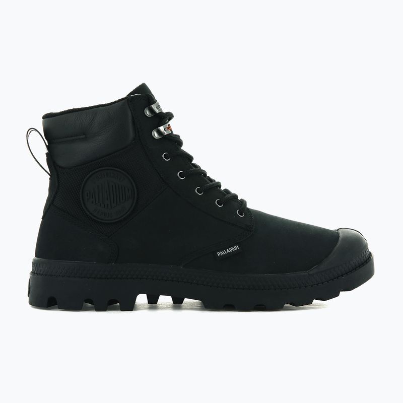Palladium Pampa SHIeld WP+ LUX schwarz/schwarz Stiefel 8