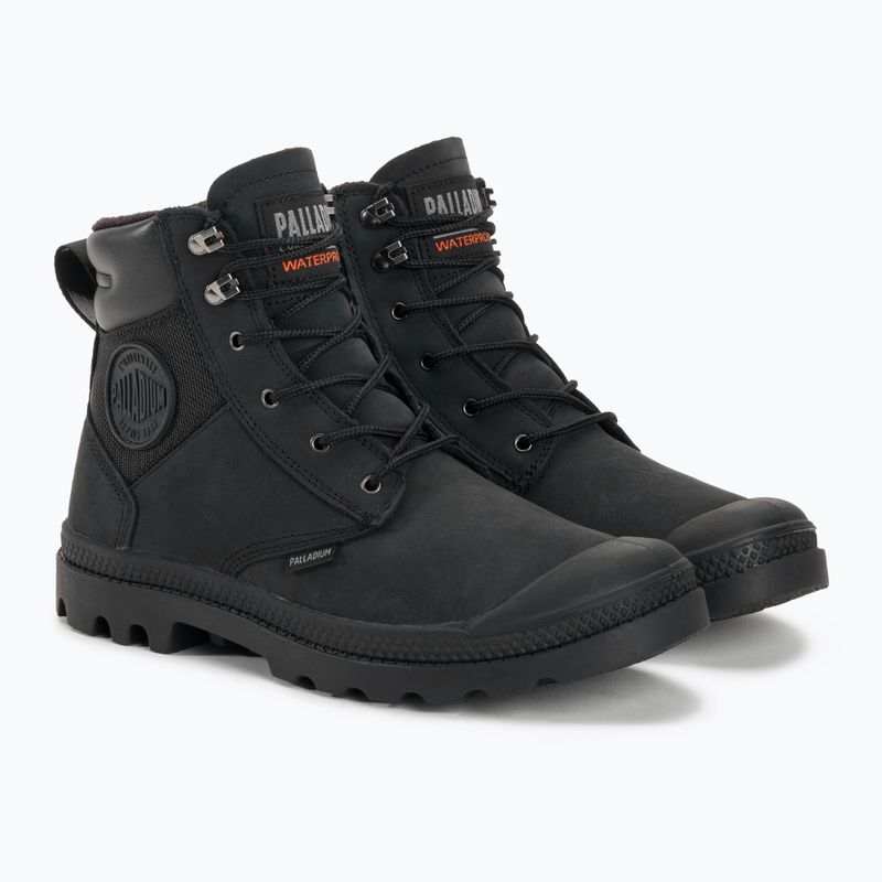 Palladium Pampa SHIeld WP+ LUX schwarz/schwarz Stiefel 4