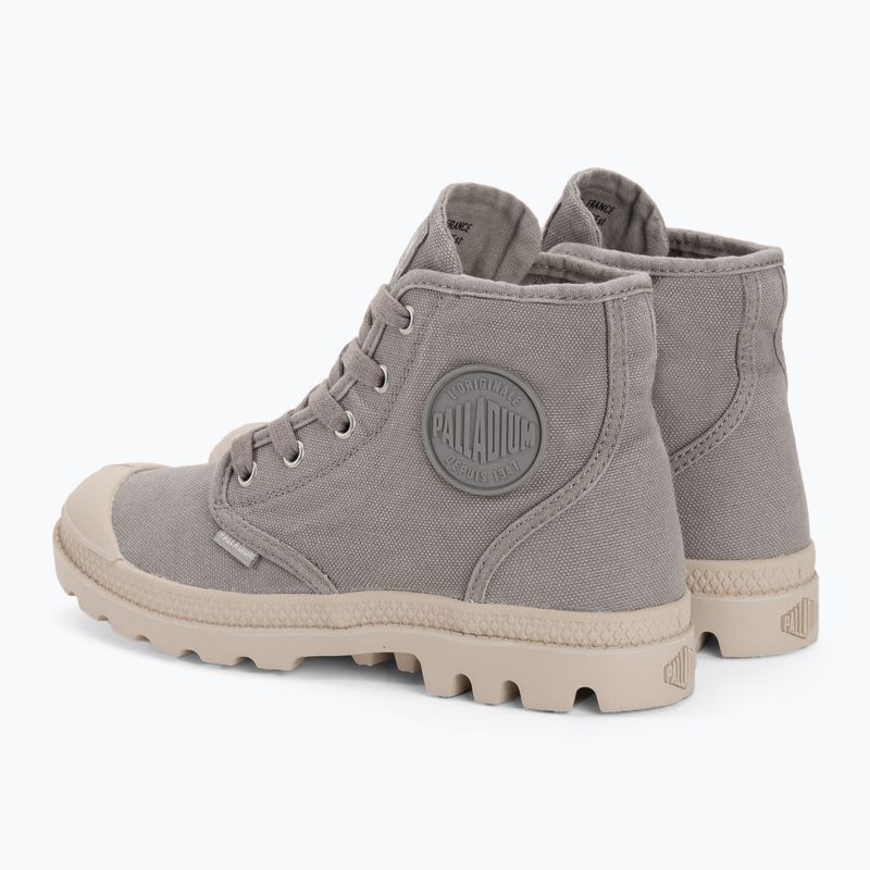 Palladium Pampa HI Grau Flanell Schuhe für Frauen 3