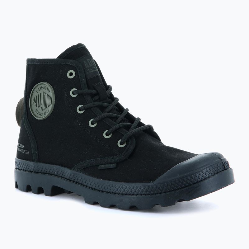 Palladium Pampa HI HTG Supply schwarz/schwarz Schuhe 7