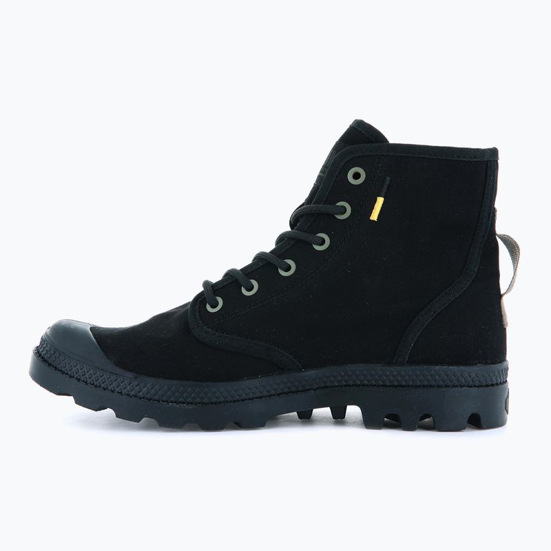 Palladium Pampa HI HTG Supply schwarz/schwarz Schuhe 9