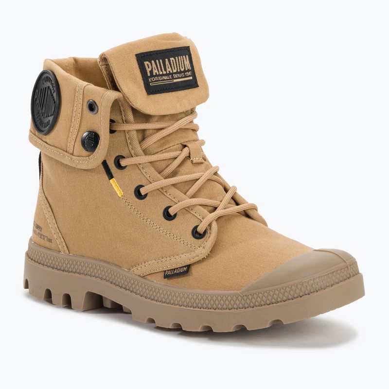 Palladium Pampa Baggy Versorgungsschuhe karamell