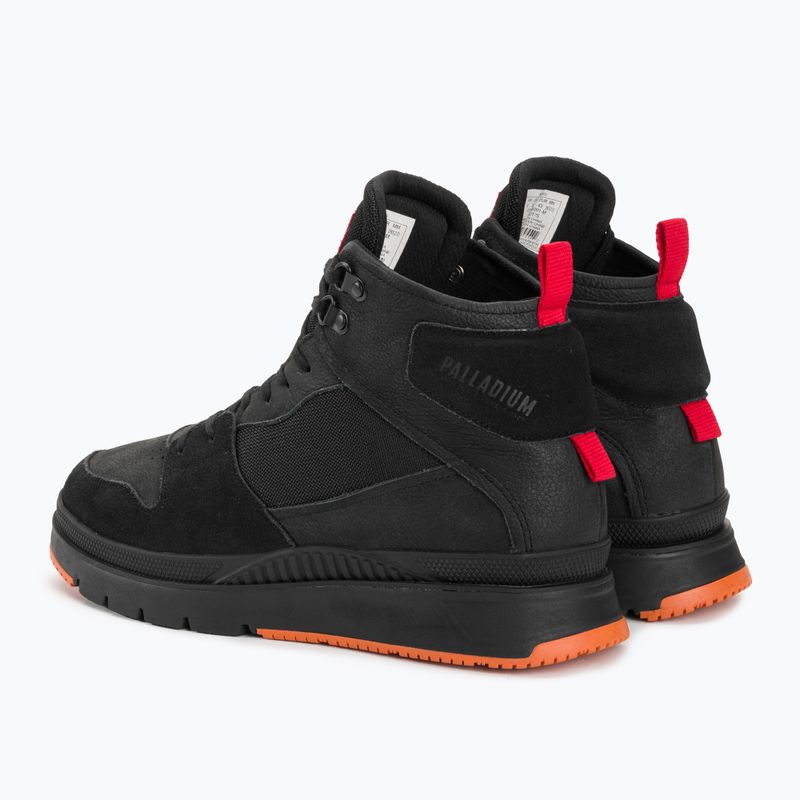 Herren Palladium Pallasider HI Metro schwarz/schwarz Schuhe 3