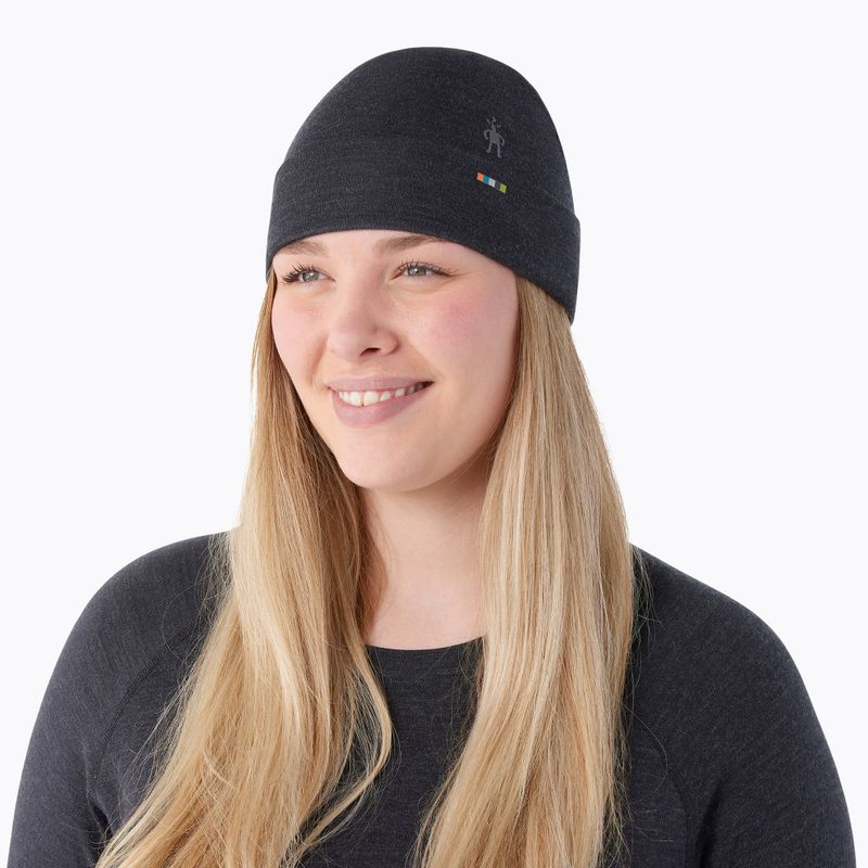 Smartwool Merino Reversible Cuffed Mütze anthrazit 2