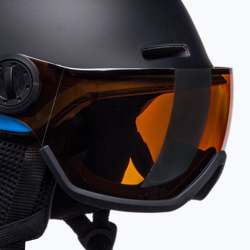 Skihelm Kinder Salomon Grom Visor S2 schwarz L399163 6
