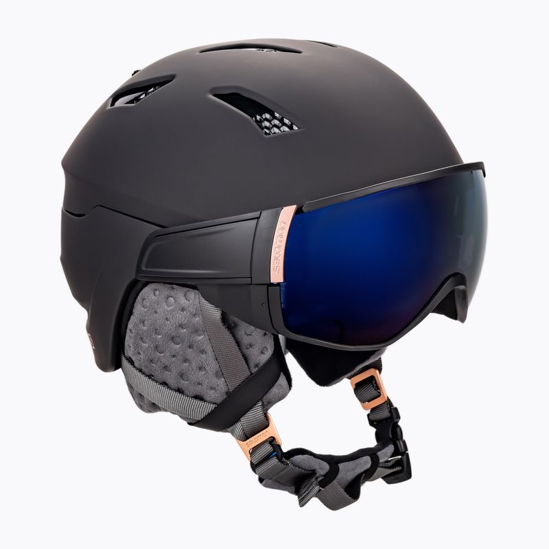 Skihelm Damen Salomon Mirage schwarz L399197 2