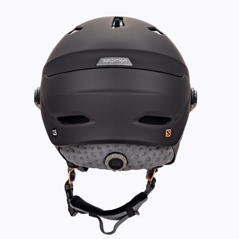 Skihelm Damen Salomon Mirage schwarz L399197 4
