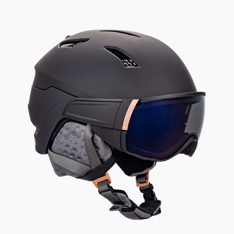Skihelm Damen Salomon Mirage S schwarz L45376