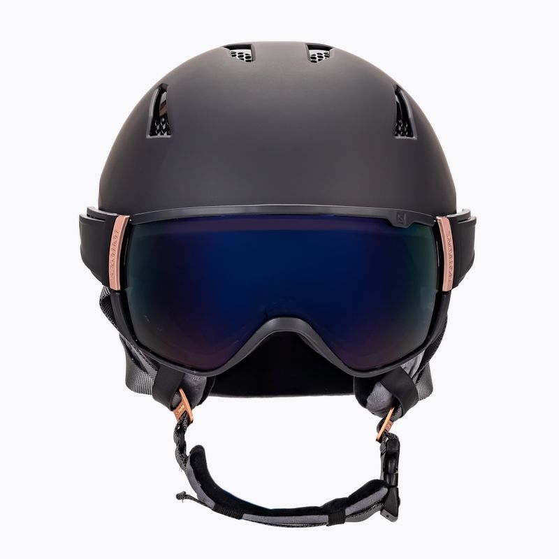 Skihelm Damen Salomon Mirage S schwarz L45376 2