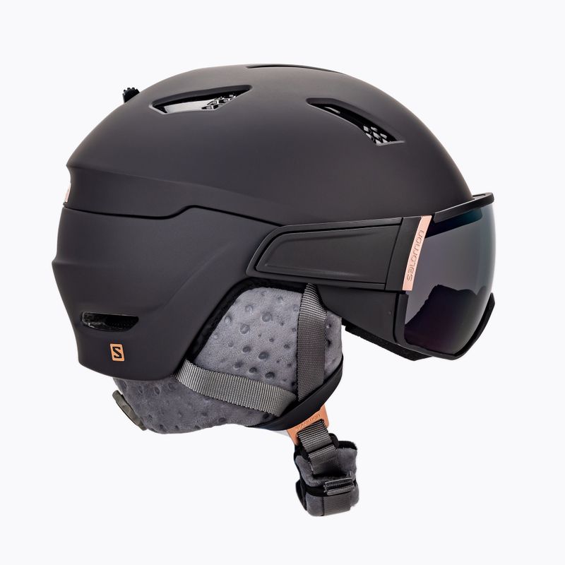 Skihelm Damen Salomon Mirage S schwarz L45376 4