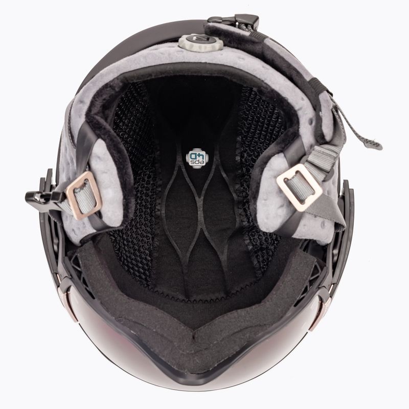 Skihelm Damen Salomon Mirage S schwarz L45376 5