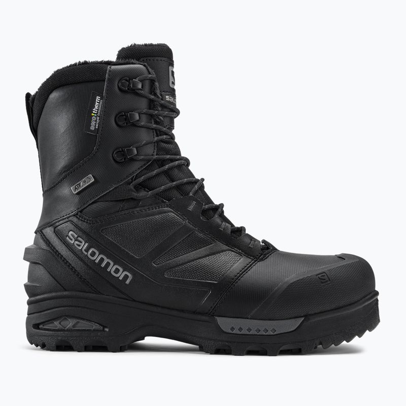 Trekkingschuhe Herren Salomon Toundra Pro CSWP schwarz L44727 2