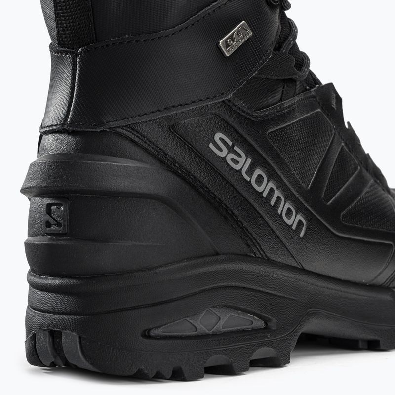 Trekkingschuhe Herren Salomon Toundra Pro CSWP schwarz L44727 8
