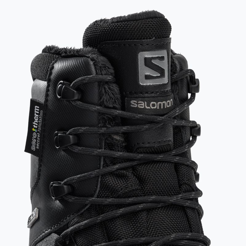 Trekkingschuhe Herren Salomon Toundra Pro CSWP schwarz L44727 9