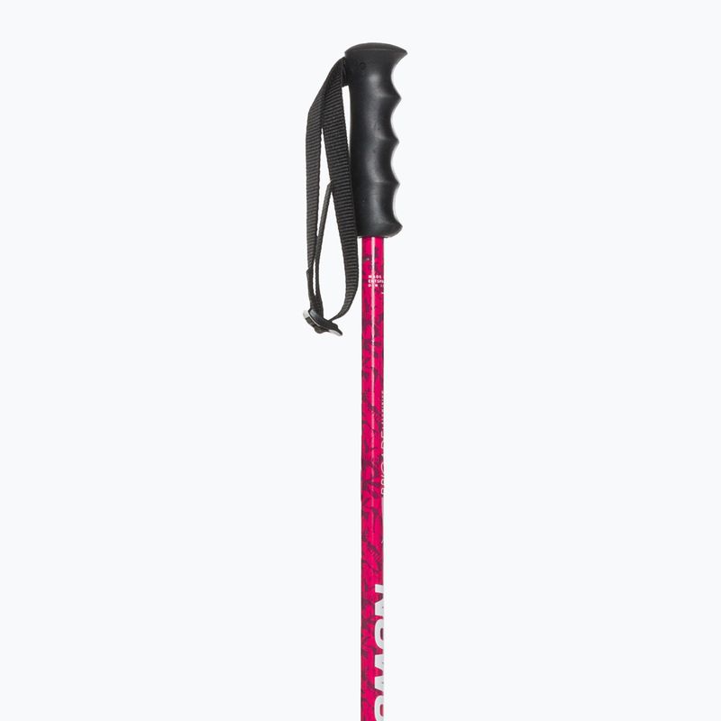 Salomon Brigade Jr Kinder Skistöcke rosa 2