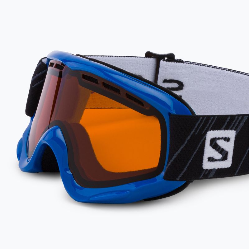 Skibrille Kinder Salomon Juke Access blue/standard tonic orange L48482 5