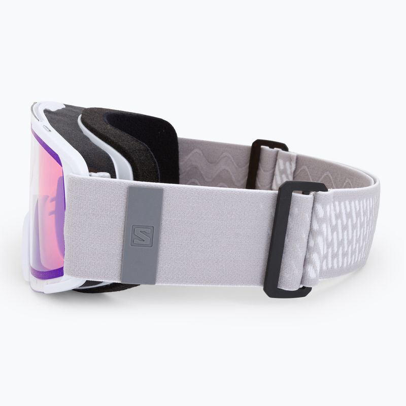Skibrille Salomon Xview Photo white/aw blue L48442 4