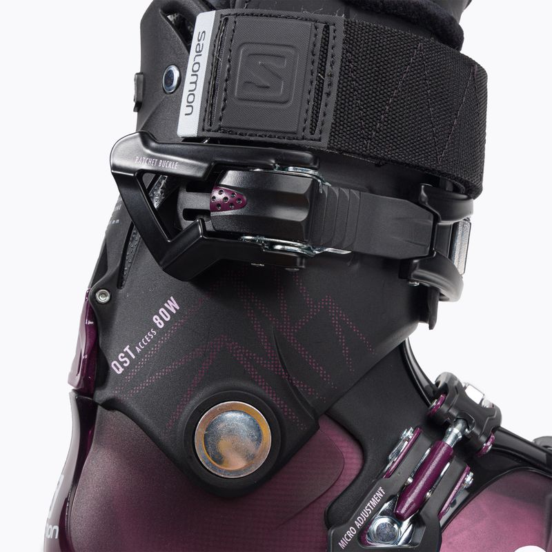 Skischuhe Damen Salomon QST Access 8 W schwarz L48518 6