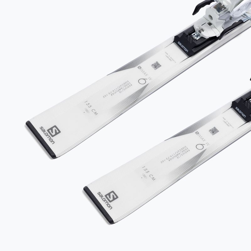 Ski Damen Salomon S/MAX W 6 + E L1 GW weiß L4854815 9