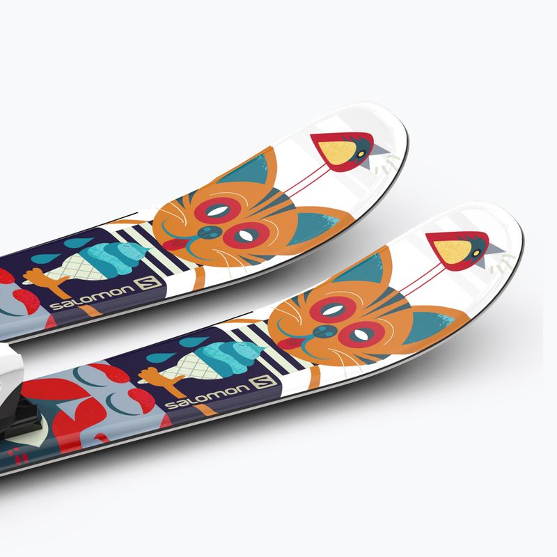 Ski Kinder Salomon T1 XS + C5 bunt L48911 11