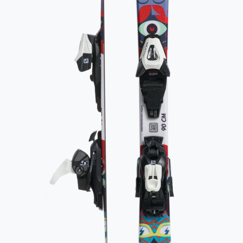 Ski Kinder Salomon T1 XS + C5 bunt L48911 4