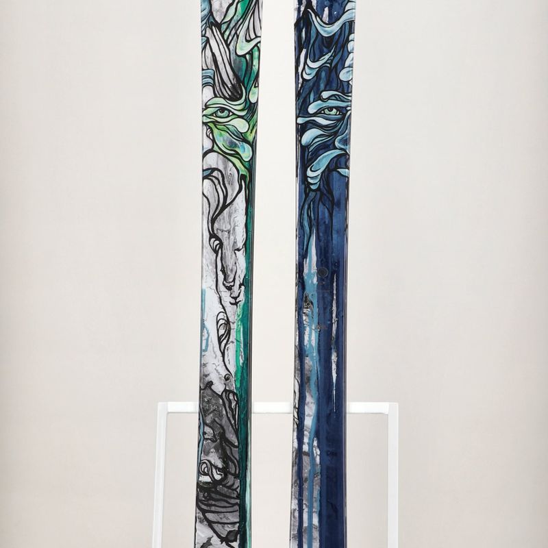 Herren Atomic Bent 100 blau/grau Abfahrtsski 14