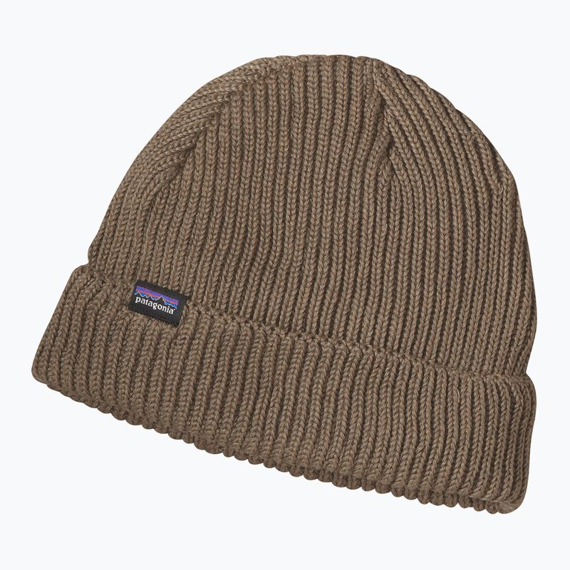 Patagonia Fishermans Rolled Beanie Asche tan Wintermütze
