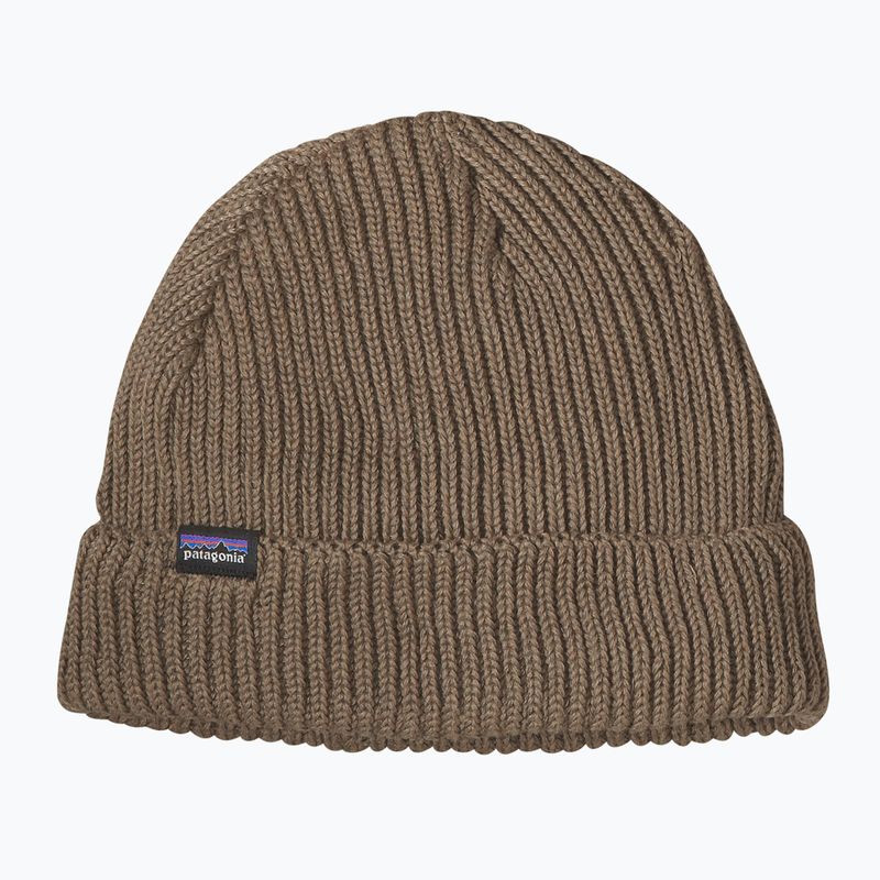 Patagonia Fishermans Rolled Beanie Asche tan Wintermütze 2