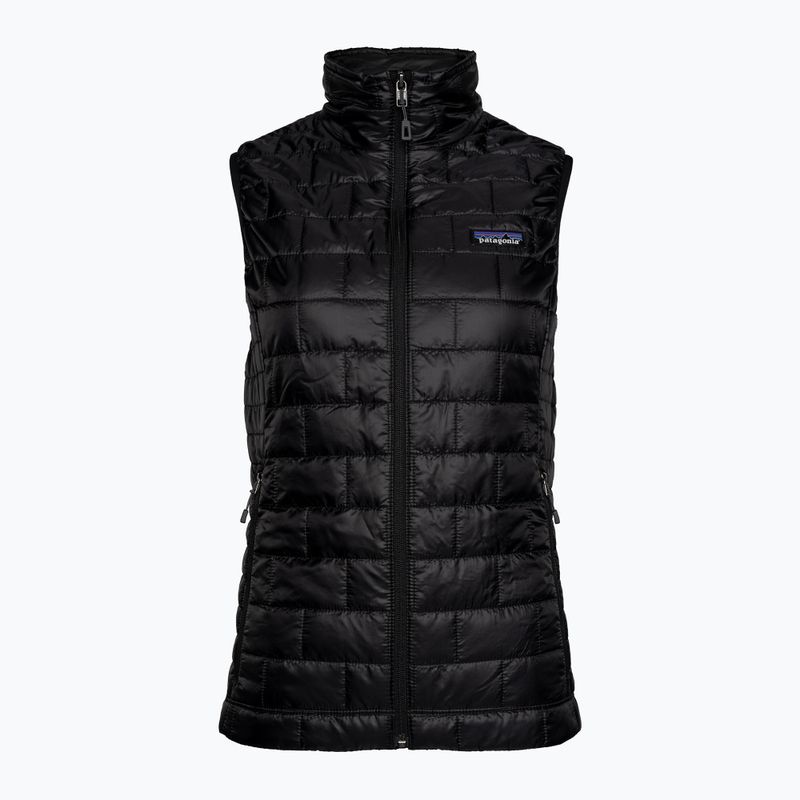 Patagonia Damen ärmelloses Nano Puff schwarz 3