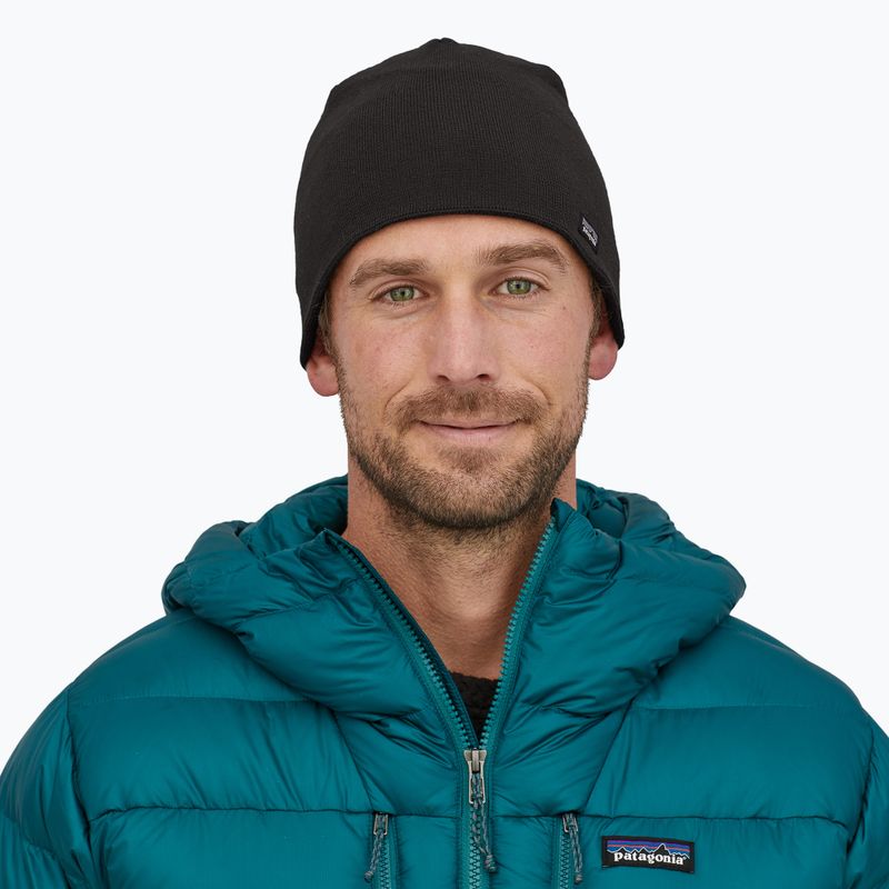 Patagonia Wintermütze schwarz