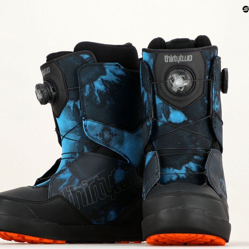 ThirtyTwo Lashed Double Boa '23 Tie Dye Snowboardschuhe für Männer 7