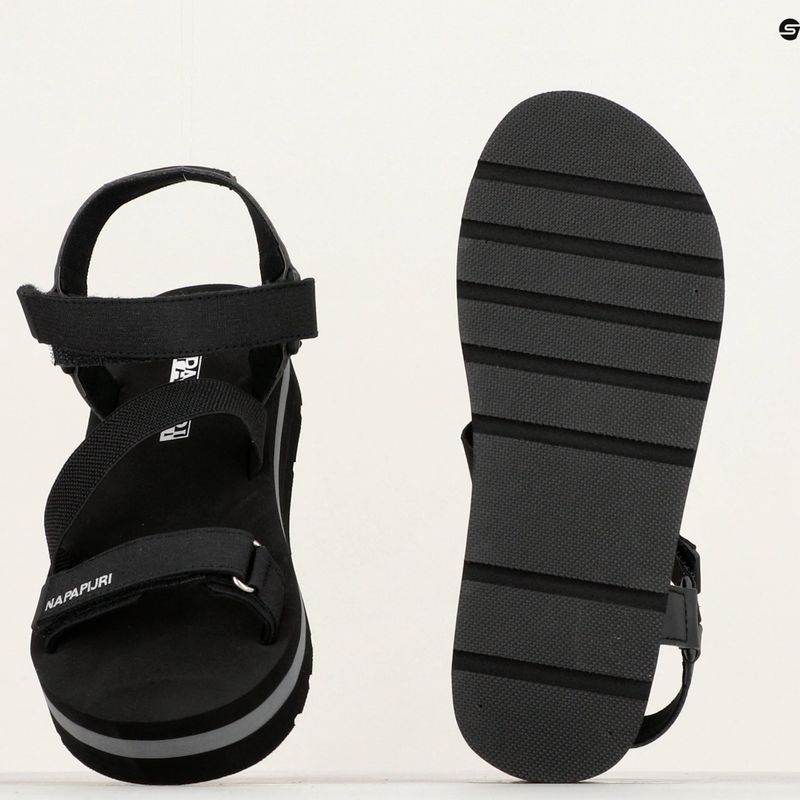 Napapijri Damen Sandalen NP0A4HKV schwarz 12