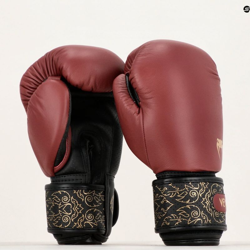 Venum Power 2.0 burgunderrot/schwarz Boxhandschuhe 7