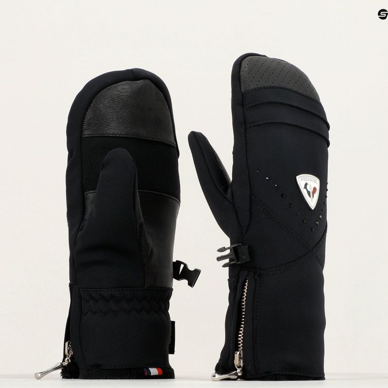 Damen-Skihandschuh Rossignol Absolute Impr M schwarz 9