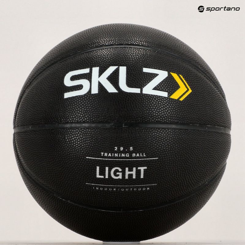 SKLZ Lightweight Control Basketball Trainingsball für Basketballtraining schwarz Größe 5 5