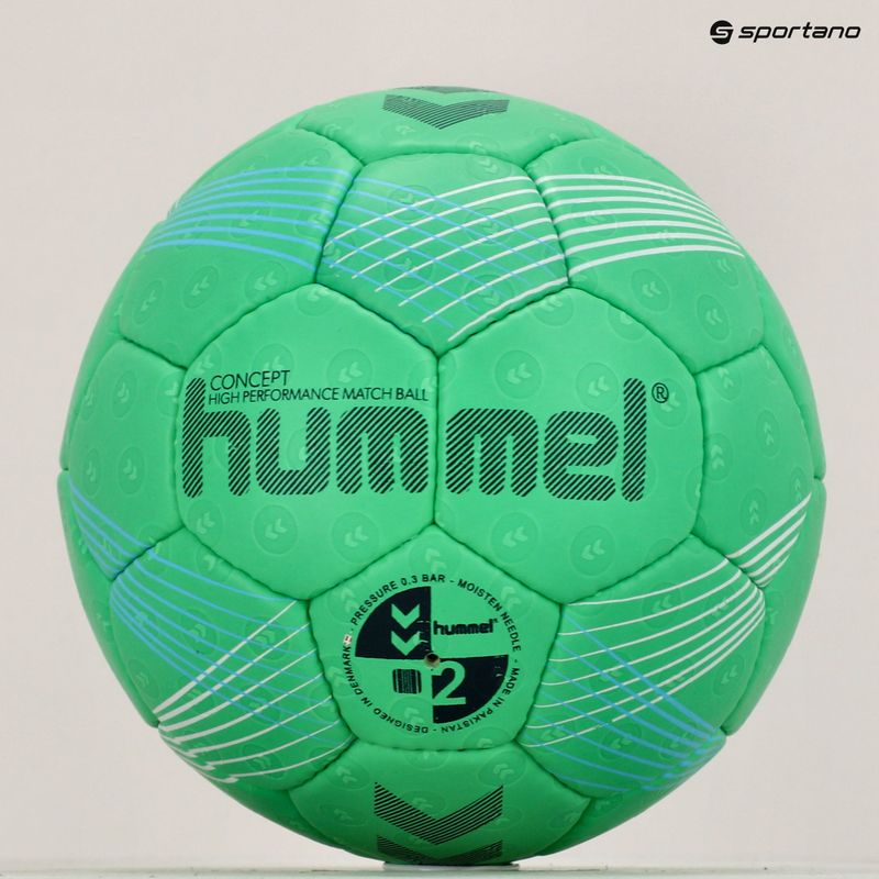 Hummel Concept HB Handball grün/blau/weiß Größe 2 5