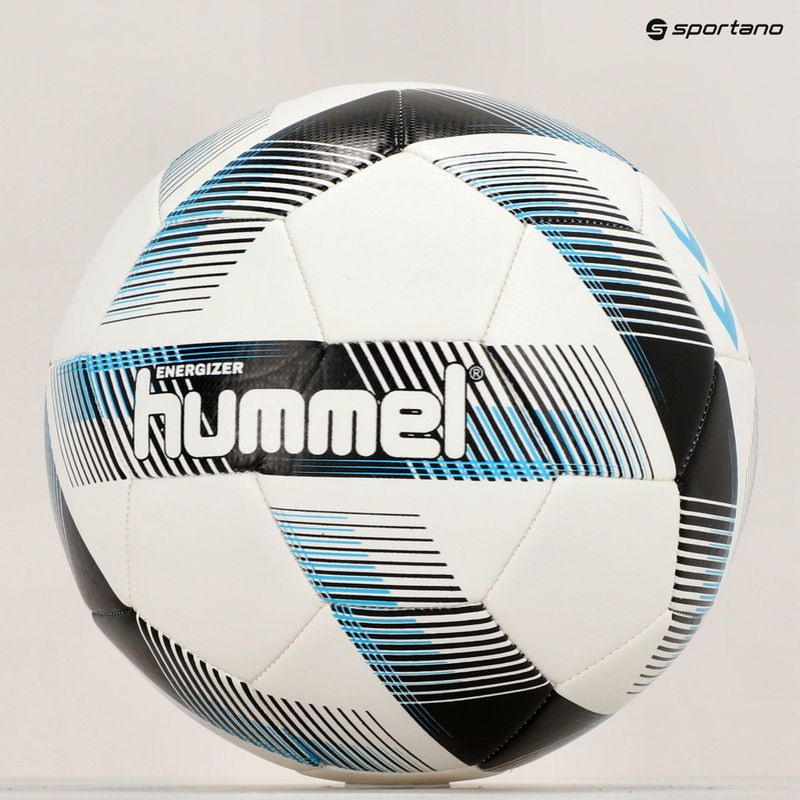 Hummel Energizer FB Fußball weiß/schwarz/blau Größe 4