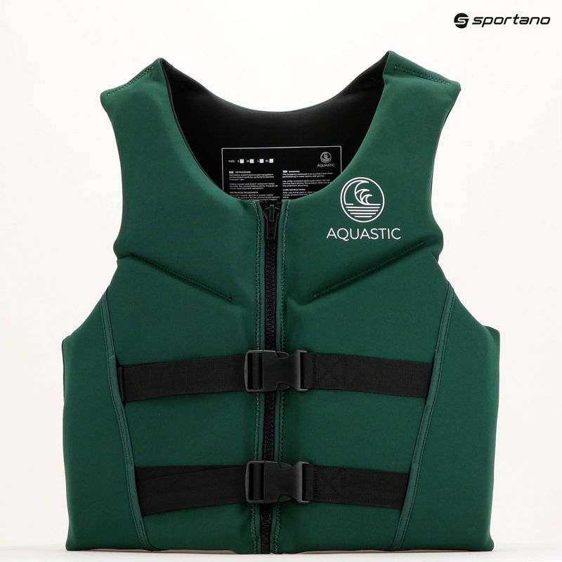Herren AQUASTIC AQS-LVM Sicherheitsweste grün 12