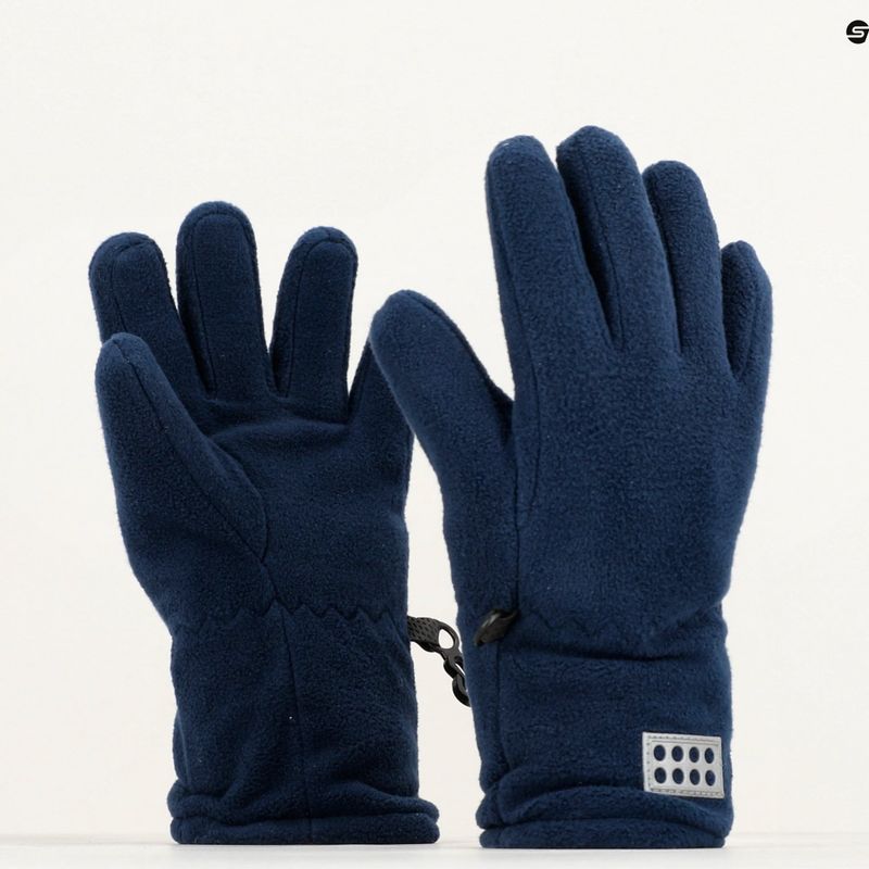 Kinder-Skihandschuhe LEGO Lwazun 722 navy blau 11010338 9