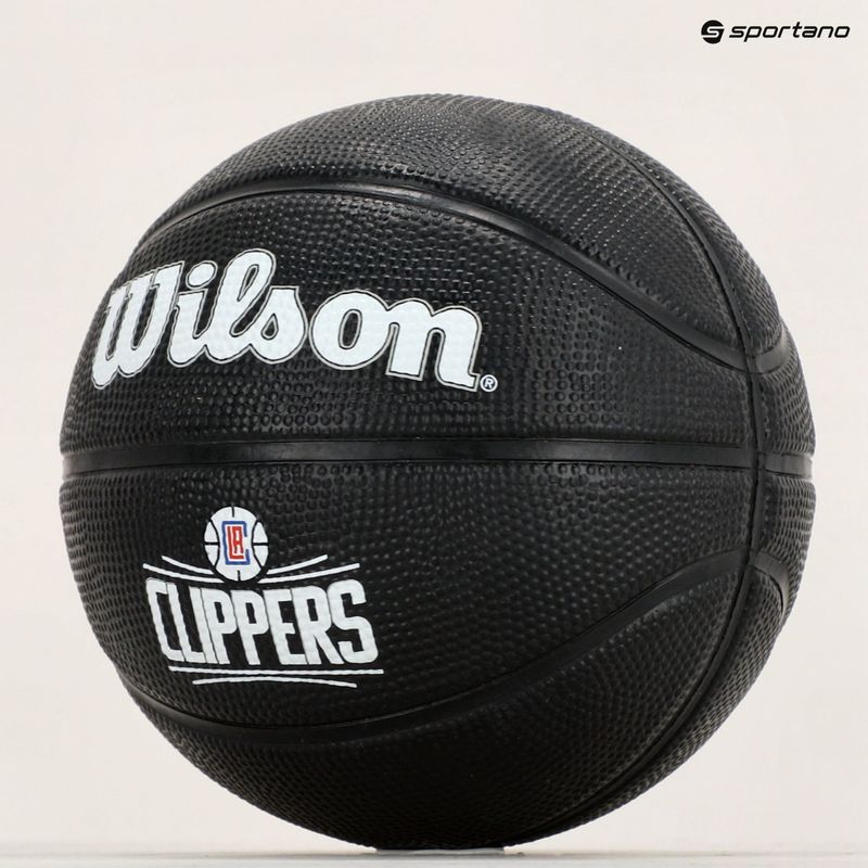 Wilson NBA Team Tribute Mini Los Angeles Clippers Basketball WZ4017612XB3 Größe 3 9