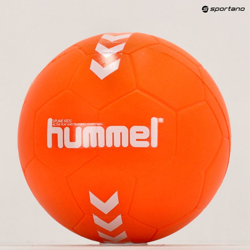 Hummel Spume Kinderhandball orange/weiß Größe 00