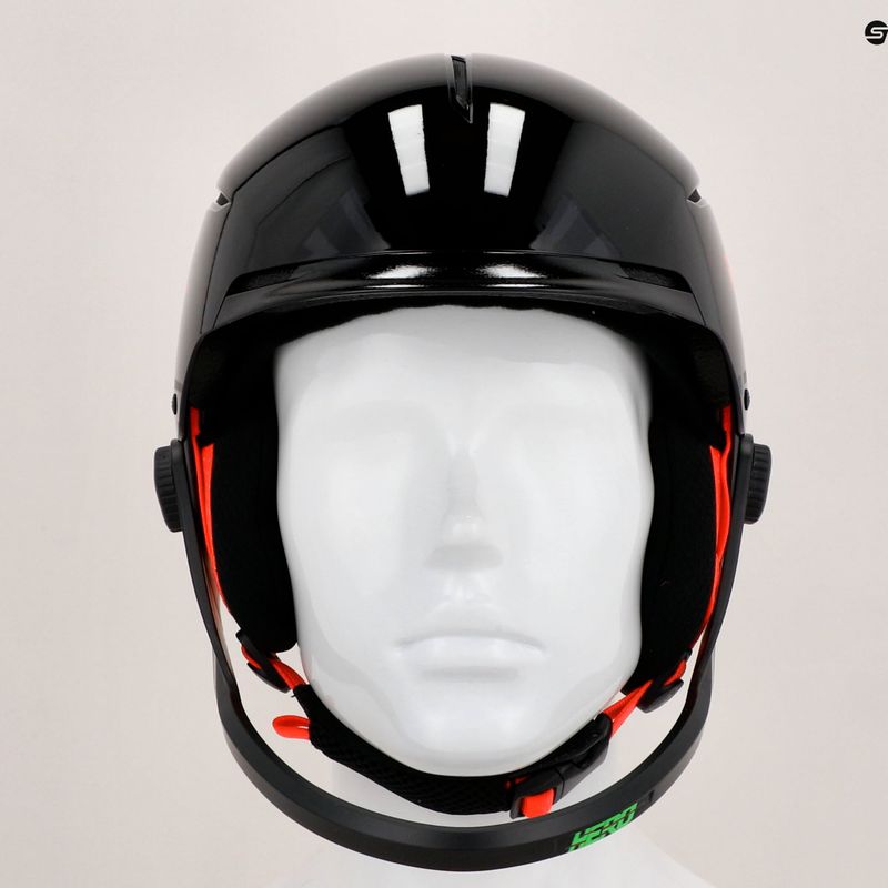 Rossignol Hero Slalom Impacts Skihelm + Schienbeinschoner schwarz 14