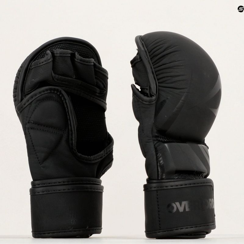Overlord Sparring MMA Grappling Handschuhe schwarz 101003-BK/S 8