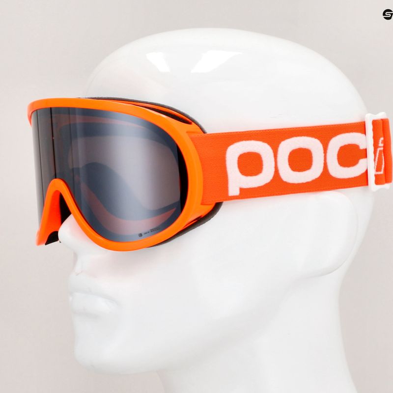 Skibrille für Kinder POC POCito Retina fluorescent orange/clarity pocito 10