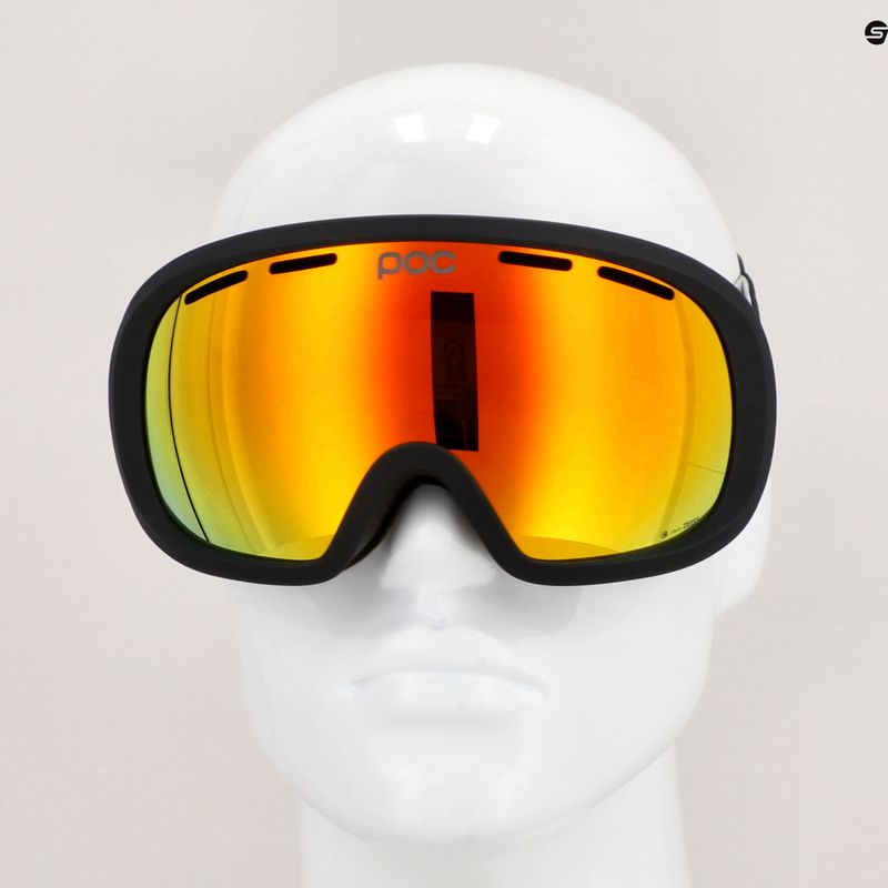 Skibrille POC Fovea Mid uranium black/partly sunny orange 6