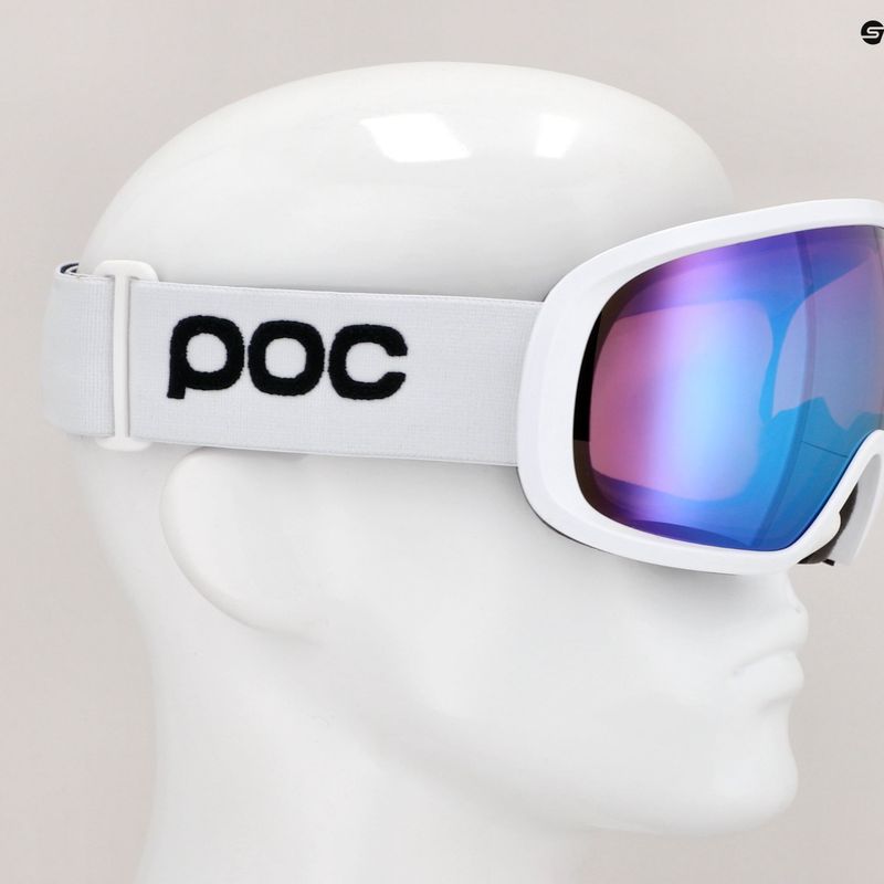 Skibrille POC Fovea hydrogen white/partly sunny blue 6