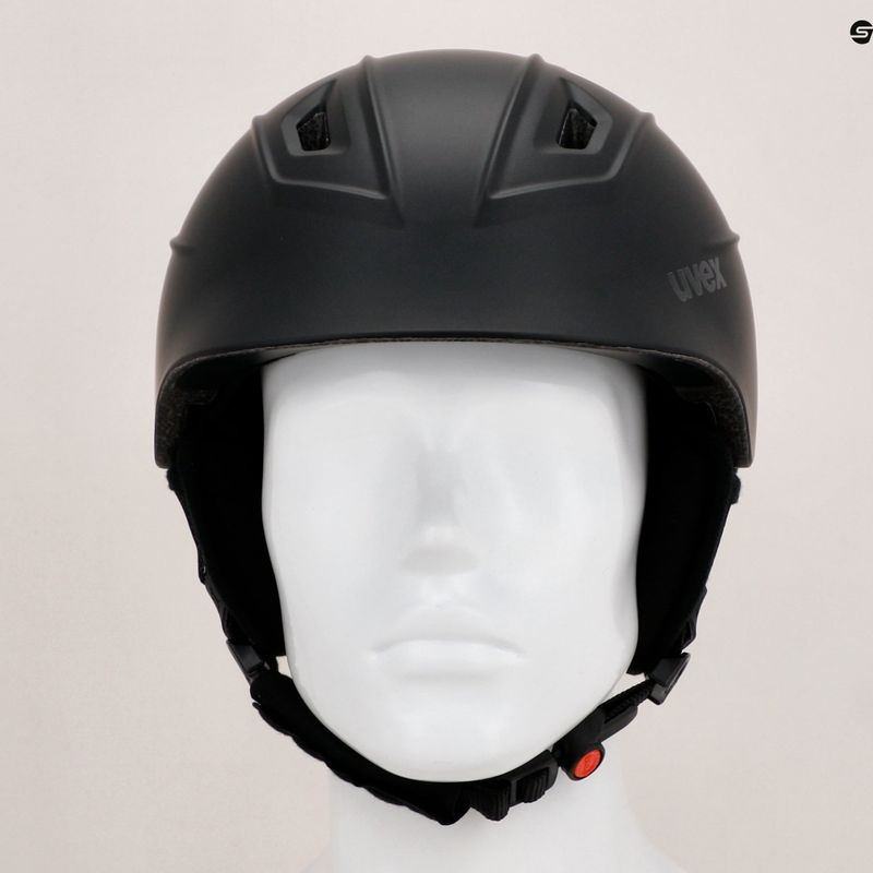 UVEX Skihelm Fierce schwarz 56/6/225/20 9