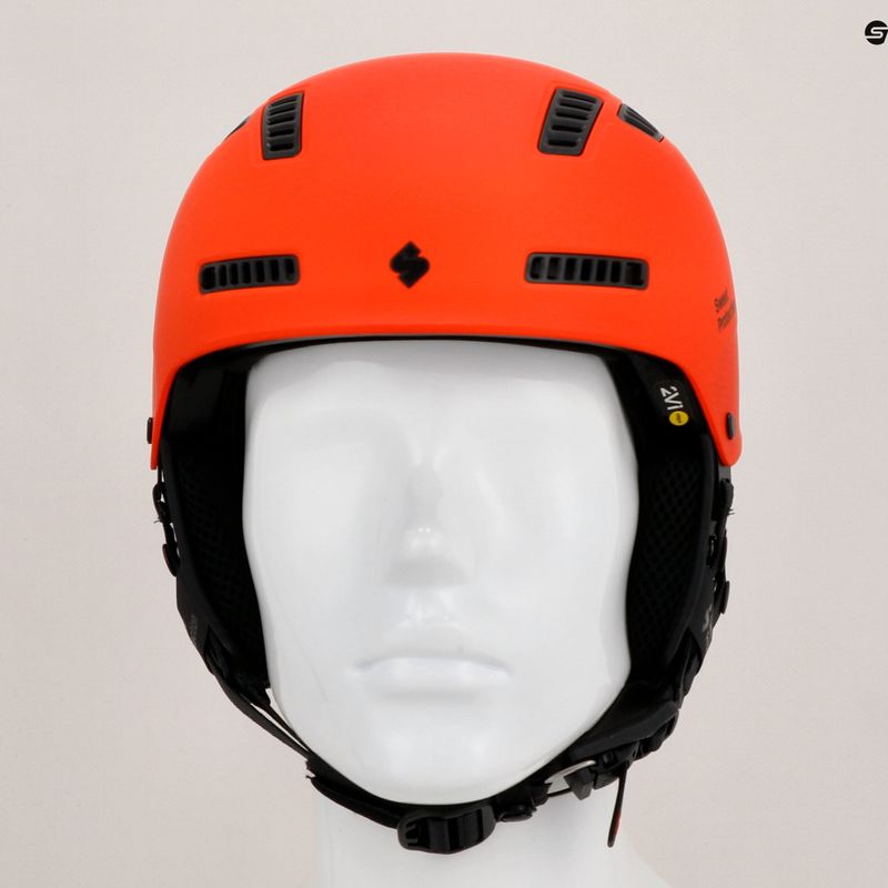 Sweet Protection Igniter 2Vi MIPS Skihelm matt brennend orange 13