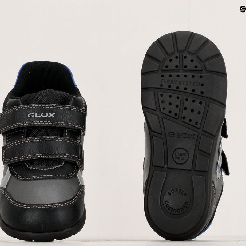 Geox Elthan schwarz Kinderschuhe 15