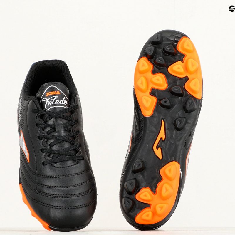 Joma Toledo Jr HG Kinder Fußballschuhe schwarz